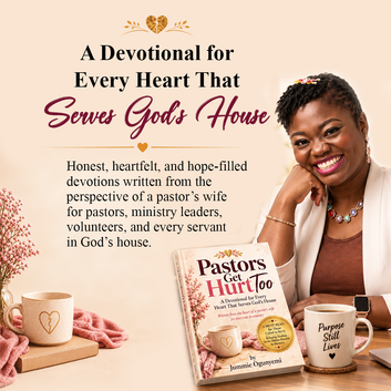 Pastors Get Hurt Too A Devotional for Every Heart That Serves God's House (SIGNED AUTHORS COPY)